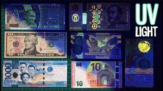 The Secret INVISIBLE INK on Banknotes [upl. by Eadmund]