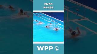 Sneaky Water Polo Goal by Enzo Khasz pallanuoto vizilabda sport vaterpolo epic great super [upl. by Mij393]