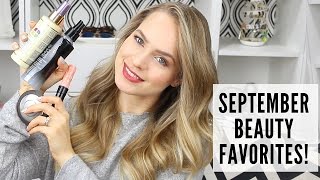 September Hair Favorites  Makeup [upl. by Ybroc]