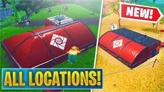 NEW Visit ALL 7 Expedition Outposts Fortnite [upl. by Ydur]