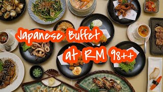 Japanese Buffet Freshly Made to Order for RM 98 at Hama Japanese Dining [upl. by Zaneski]