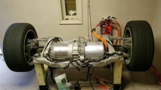 Tesla Motor Test Bench  QASale Prep Custom control package [upl. by Orr]