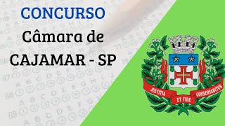 Concurso Câmara Municipal de Cajamar 2022 – Nível fundamental médio e superior até R11 65762 [upl. by Kenimod168]