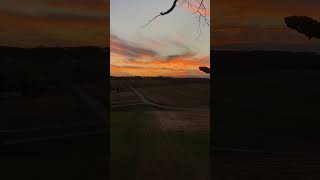 Sunset And Sunrise From The Tree Stand shorts shortsvideo sunset sunrise treestand [upl. by Aharon]