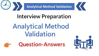 Analytical method validation  Analytical method validation question and answers [upl. by Lipcombe447]