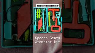 Kids Care Rehab Center Oromotor Kit  Speech Gear Tools  Autism  ADHD [upl. by Adyol]