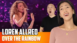 Loren Allred  Over The Rainbow Reaction  AGT Fantasy SemiFinals Magical Performance [upl. by Siryt]