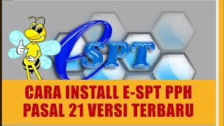 cara install e SPT PPh Pasal 21 Versi terbaru [upl. by Narat717]