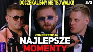 ALANIK VS FERRARI  KONFERENCJA FAME 23  NAJLEPSZE MOMENTY 33 [upl. by Yelwah]