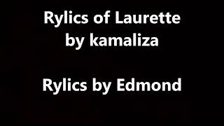 Laurette by kamaliza lyrics [upl. by Trebleda]