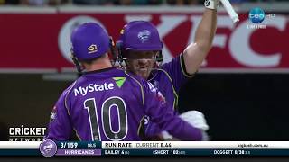 Brisbane Heat v Hobart Hurricanes BBL07 [upl. by Sim864]