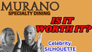 MURANO specialty dining on Celebrity SILHOUETTE cruise ship [upl. by Stew]