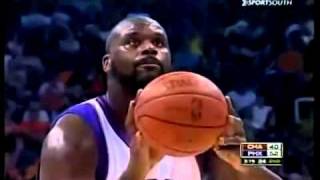 Shaquille ONeal  funny free throws [upl. by Anerec]