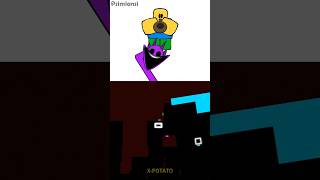 Roblox Noob vs Sprunki Durple Phase 4 🔈  simionsi  Xpotato Bouncing Square [upl. by Airasor]