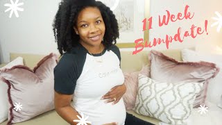 11 WEEK PREGNANCY UPDATE [upl. by Pierrepont]