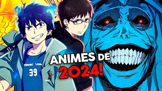 ANIMES MAIS ESPERADOS DE 2024 🔥Janeiro [upl. by Baruch]