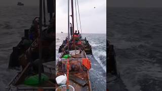 The Fishing Ship Met Storm and the Ship Crash Storm ShipCrash FishingShip [upl. by Walke]