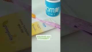 crema dental y cepillo Atomy [upl. by Anomer]