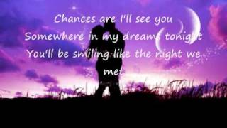 Chances Are w lyrics by Bob Seger and Martina McBride [upl. by Natka]