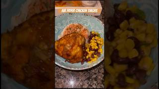 Air Fryer Chicken Thighs shorts [upl. by Tremann]