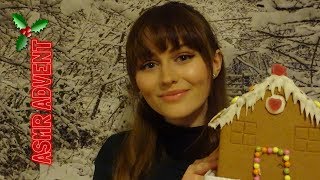 ASMR Building a Gingerbread House [upl. by Adnarb]