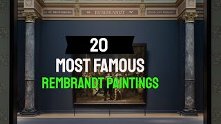 List of 20 Most Famous Rembrandt Paintings [upl. by Faxun]