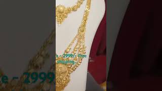 FORMING JEWELLERY FULL BRIDAL SETS PRICE  2999 FREE SHIPPING WHATSAPP 9566726883 [upl. by Florence]