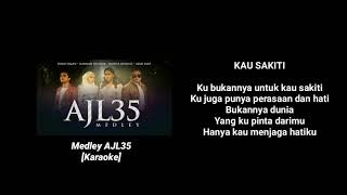 AJL35 Medley KARAOKE  Hannah Delisha Azmi Saat Raysha Rizrose amp Dean Eiman [upl. by Vonnie]