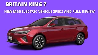 2022 MG5 EV FULL REVIEW AND ALL SPECS NEW BRITAIN ELECTRIC VEHICLE [upl. by Erasmo]