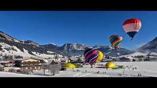 Hot Air Balloon Festival  Timelapse 4K [upl. by Clarisse]