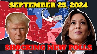 2024 Pennsylvania Polls New Polls Reveal Surprising Results in the Harris vs Trump Showdown [upl. by Kalman]