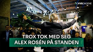 TROX tok med seg Alex Rosén på standen  VVSdagene 2024 [upl. by Croix28]