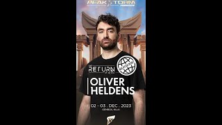 HQ Audio Oliver Heldens Live in Malaysia  Peakstorm Festival 2023 The Return Of An Era [upl. by Dole204]