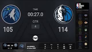 Timberwolves  Mavericks Game 3  NBAConferenceFinals presented by Google Pixel Live Scoreboard [upl. by Enaile427]