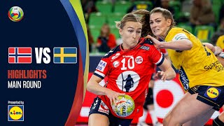 Watch the Lunde Show  Norway vs Sweden  Highlights  MR  Women’s EHF EURO 2022 [upl. by Barney]