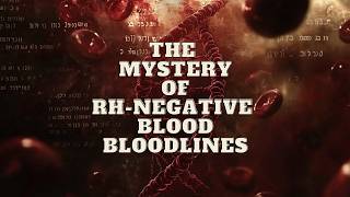 RH Negative Blood  AND ITS MYSTERIOUS ORIGIN [upl. by Elia]