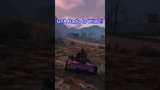 GTA Radio Is So Wild 😂😂 gta shorts [upl. by Alyehs]