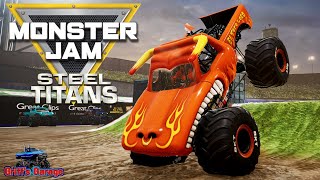 Monster Jam Steel Titans Freestyle Tournament  Anaheim [upl. by Ard521]