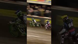 Lindgren stays out wide 💨 Heat 5 TorunSGP 2024  FIMSpeedwayGP [upl. by Kacy]