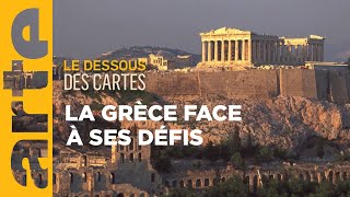 Grèce  la fragile de lUE  Le dessous des cartes  ARTE [upl. by Vaenfila]