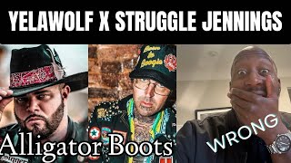 REACTION YELAWOLF x Struggle Jennings quotAlligator Bootsquot [upl. by Vasquez]