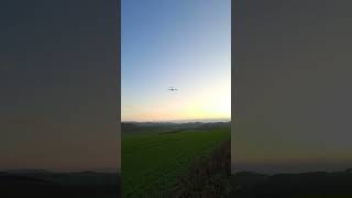 Airplane flying very low Aircraft flyby shorts aircraft flyby [upl. by Kabab382]