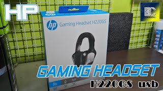 หูฟังเกมมิ่ง HP H220GS USB 71 Virtual เสียบปึ๊บใช้ปั๊บ สะดวกง่ายๆ [upl. by Peggir]