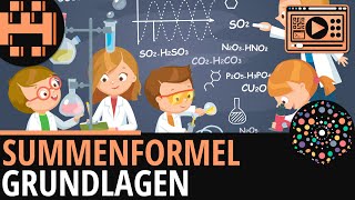 Summenformel Chemische Formel│Chemie Lernvideo Learning Level Up [upl. by Gould]