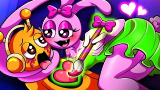 Pinki Make Orens Heart  Incredibox Sprunki Animation [upl. by Azitram]