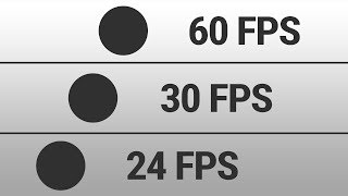 24 FPS vs 30 FPS vs 60 FPS comparison [upl. by Anidem410]