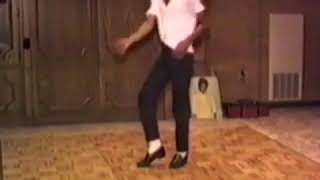 Michael Jackson Footage practicing Billie Jean dance moves  1984 [upl. by Imelda736]