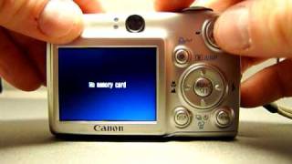 Canon SD500 startup [upl. by Ylime]