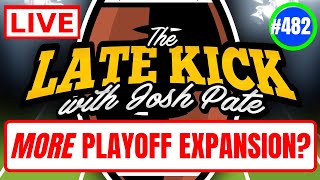 Late Kick Live Ep 482 More CFP Expansion  SEC Win Totals  ACC Programs Ranked  Chip Kelly amp OhSt [upl. by Nosidam]