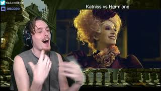 KATNISS vs HERMIONE Princess Rap Battle ReactionBreakdown [upl. by Aleacin95]